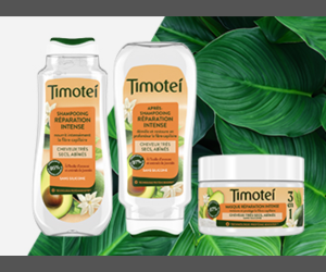 gamme complète Timotei Réparation Intense