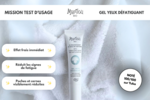 gel yeux défatiguant de Marilou Bio