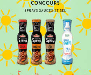 lot de trois sprays sauces