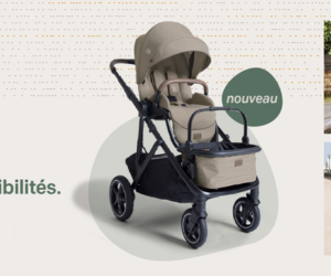 poussette versiti avec panier Eclipse Joie Signature