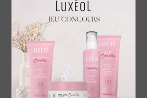 routine capillaire boucles de Luxéol