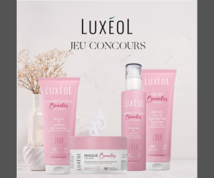 routine capillaire boucles de Luxéol