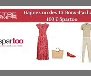 bon d’achat Spartoo de 100 €