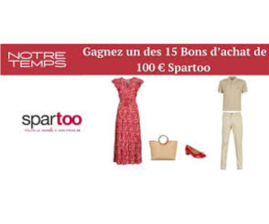 bon d'achat Spartoo de 100 €