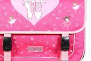 cartable BagTrotter Rose Danseuses