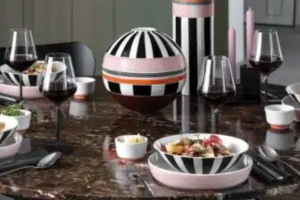 ensemble de vaisselle Memphis