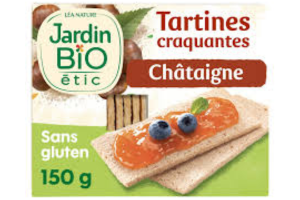 tartines croquantes à la châtaigne So bio étic