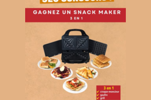 appareil Snack Maker 3en1