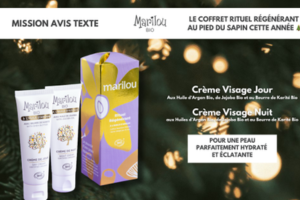 coffret Rituel Régénérant de Marilou Bio