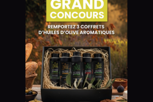 coffret d’huiles d’olive aromatiques