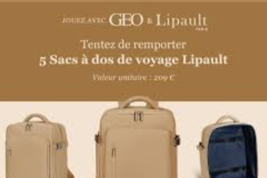 sac à dos de voyage Lipault