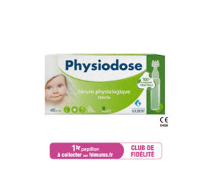 sérum physiologique en plastique d’origine végétale Physiodose