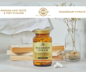 Magnésium Citrate de Solgar