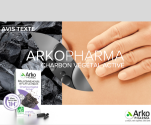 charbon végétal activé d’ArkoPharma
