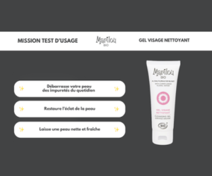 gel visage nettoyant Marilou Bio