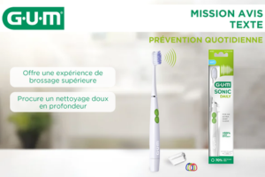 brosse à dents GUM SONIC DAILY